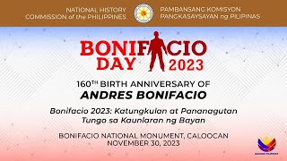 Commemoration of the 160th Bonifacio Day 11302023 [upl. by Aleiram]