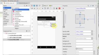 Belajar Android Studio  Textview Edittext Button dan onClickListener [upl. by Annalla]