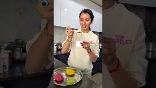 Healthy Rainbow Puri Recipe 🌈😱 neetubisht minivlog cooking trending [upl. by Esinrahc]