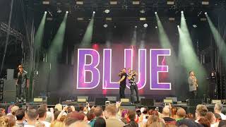 Blue  One Love  Slessor Gardens Dundee 22 June 2018 [upl. by Assirrec]