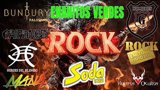 Rock en español de los 80 y 90 Enrique Bunbury Caifanes Enanitos Verdes Mana SODa Estereo [upl. by Nadual492]