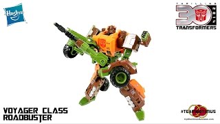 Video Review of the Transformers Generations Voyager Class Roadbuster [upl. by Kinnard386]