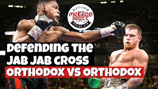 Defending the Jab Jab Cross  Orthodox vs Orthodox  McLeod Scott Boxing [upl. by Ihcas]