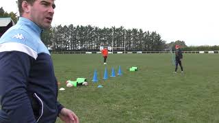 Exercice  parcours rugby Séance du 13012021 [upl. by Ahsinotna]