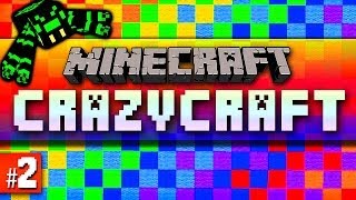 Minecraft Mods Crazy Craft 2 RADIOACTIVE SPIDER with Vikkstar Minecraft Crazy Craft 20 [upl. by Idnem455]