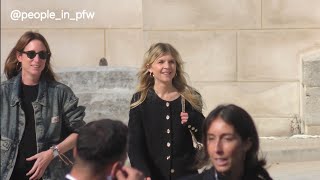 Clémence Poésy  Chanel SS25 fashion show in Paris  01102024 [upl. by Fidelis601]