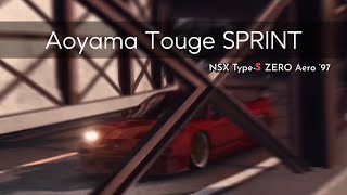 Assoluto Racing  Aoyama Touge DOWNHILL  238698 NSX TypeS ZERO [upl. by Yenahc]