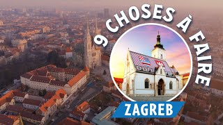 Croatie  ce quil faut faire absolument à Zagreb [upl. by Truitt]