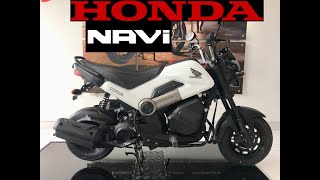 HONDA NAVI  CONOCIENDOLA UN POCO  ZONA MOTOS [upl. by Darsey]