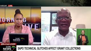 SA Post Office technical faults affect SASSA grants collections Paseka Letsatsi [upl. by Hsak]