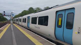 Thameslink Class 700024 Departing From Three Bridges The 7th of August 2024 [upl. by Ahselef]