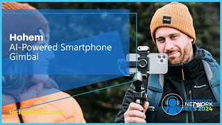 Simplifying Stabilization Hohems newest smartphone gimbal  CES 2024 [upl. by Niuqaoj920]