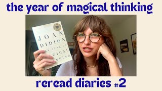 reading vlog 📖 the year of magical thinking by joan didion  reread diaries 2 [upl. by Renee]