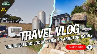 Briddlesford Lodge Farm to Arreton Barns DRIVING VLOG Dairy amp Shop [upl. by Innavoeg]