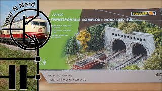 Faller 222500 Tunnelportale Simplon Nord und Süd [upl. by Assenej544]