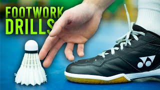 5 Drills to Master Badminton Footwork [upl. by Fortunia]