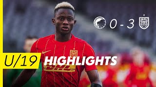 U19 Highlights  FC København 0  3 FC Nordsjælland [upl. by Edialeda]