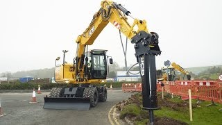 JCB Wheeled excavators [upl. by Lynda203]