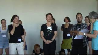 Orff Summer Course Pilsen 2015  Barbara Haselbach [upl. by Ardnekan]