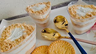 Serradura  Portuguese Sawdust Pudding  Sawdust Pudding Recipe  Goan Serradura [upl. by Enened]