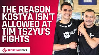 Why Kostya Tszyu Isnt Allowed At Tim Tszyus Fights [upl. by Fallon]