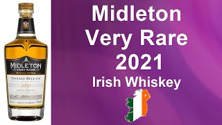 Midleton Very Rare 2021 Blended Irish Whiskey Review by WhiskyJason [upl. by Aissatan]