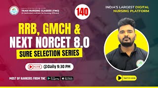 RRB  GMCH  Next NORCET 80 part04  By RN Sir AIIMS JODHPUR tncnursing [upl. by Shwalb]