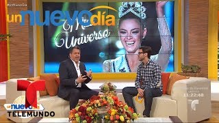 ¡Miss Sudáfrica es la mujer más linda del universo  Un Nuevo Día  Telemundo [upl. by Trueman832]