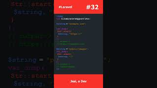 laravel  Manipulação de Strings  Conhecendo o Método Strstart [upl. by Goren5]