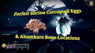 Destiny 2 Forfeit Shrine Ascendant Challenge Eggs Ahamkara Bones Dreaming City [upl. by Belshin]