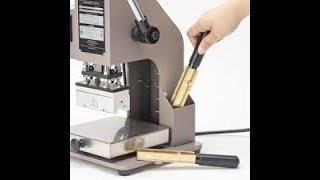 Craftool Pro Heat Imprinter is the most important and meaningful tool in my shop [upl. by Bendix265]