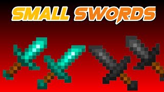 Small Swords Texture Pack  Textura Espadas Pequeñas Minecraft Bedrock all versions Out Now [upl. by Azila]