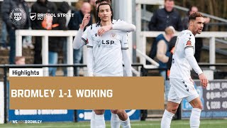 Highlights Bromley 11 Woking [upl. by Nerej]