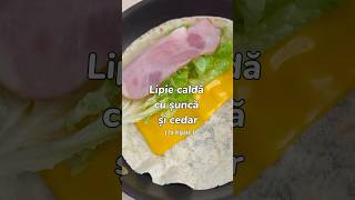 Lipie tortilla cu sunca pentru zile ocupate in 5 minute [upl. by Aynod]