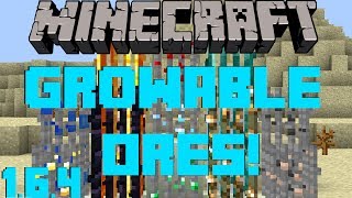 Minecraft Growable Ores Mod 164 Farm Ores [upl. by Chapell]