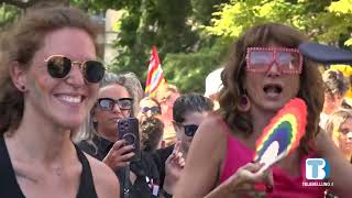 A Belluno torna il Pride Vladimir Luxuria quotChiusura nelle cittadine di provincia Un pregiudizioquot [upl. by Enimisaj]