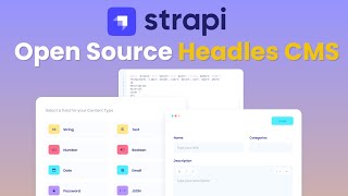 Strapi Free Open Source Headless CMS [upl. by Mhoj]