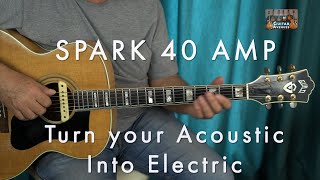 Spark Amp acoustic guitar [upl. by Seana]