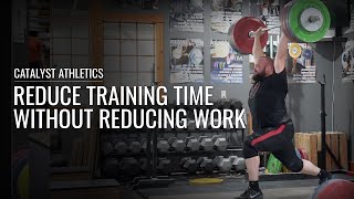 Reduce Training Time for Weightlifting without Reducing Workload [upl. by Aidile]