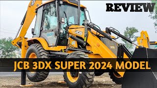 JCB 3DX SUPER 2024 MODEL FULL DETAIL REVIEW  jcb [upl. by Narok]