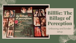 Billlie Unboxing and Photocard Binder Setup [upl. by Ahtenek]