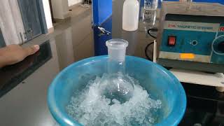 Nitration of Toluene [upl. by Nohtanoj]