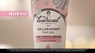 TEATRICAL  Nuevo Aclarador facial Bolivia 2024 [upl. by Okomom874]