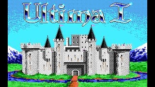 Lets Play Ultima I 01 Introduction [upl. by Nakada]