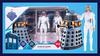 NEW DOCTOR WHO FIGURES  Ruins of Skaro Set Movellans and Dalek [upl. by Pontone]