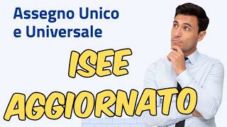 AGGIORNARE LISEE per non perdere i benefici dellASSEGNO UNICO [upl. by Blakeley]