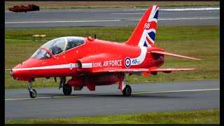 RAF Red Arrows Arrival Prestwick 21062024 [upl. by Alah]