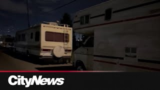 RV owners in NE Calgary fight the city over longterm parking [upl. by Reviel]