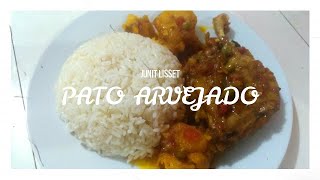 PATO ARVEJADO Receta fácil y deliciosa IJunit Lisset✨👌 [upl. by Gewirtz]