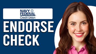 How To Endorse A Navy Federal Cheque How To Deposit A Navy Federal Cheque [upl. by Ognimod]